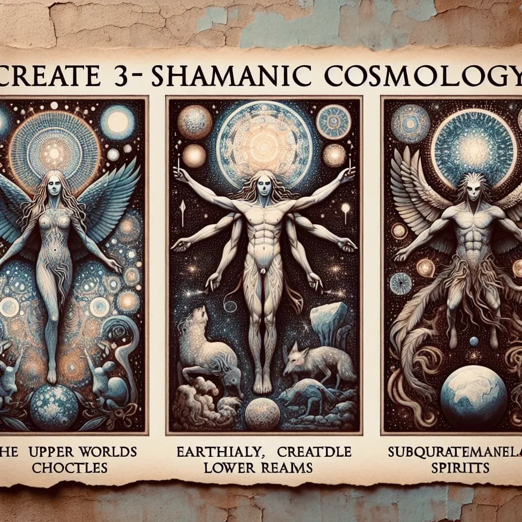 Shamanic Cosmology: Navigating the Three Worlds